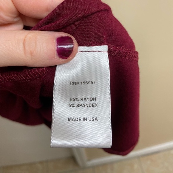 Wukogals Red Shift Dress - Picture 4 of 5